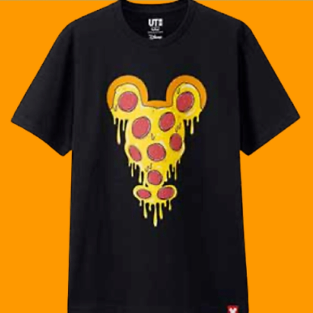 Disney Mickey 100 Project Pepperoni Pizza shirt